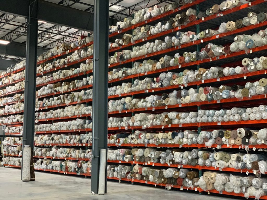 Regal Fabrics Stocks 60,000 rolls of fabric on-site in the USA