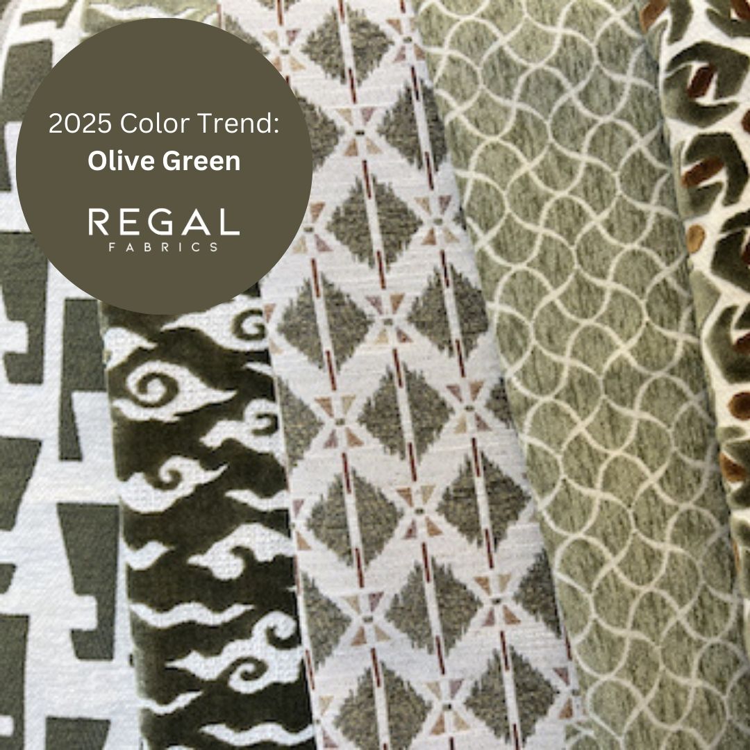 Color Trends Olive Green Regal Fabrics